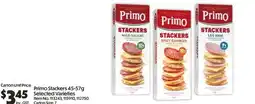 C-Store Distribution Primo Stackers Selected Varieties offer