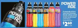 C-Store Distribution Powerade offer