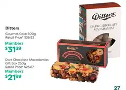 National Pharmacies Ditters Gourmet Cake offer