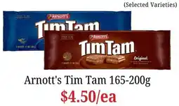 Farmer Jack's Arnott's Tim Tam offer