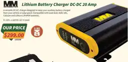Tentworld Lithium Battery Charger DC-DC 20 Amp offer