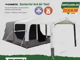 Tentworld Dometic Santorini 4x8 Air Tent offer
