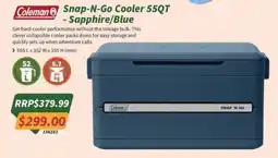 Tentworld Coleman Snap-N-Go Cooler 55QT offer