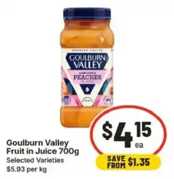 IGA Goulburn Valley Fruit in Juice offer