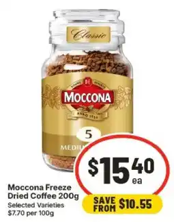 IGA Moccona Freeze Dried Coffee offer