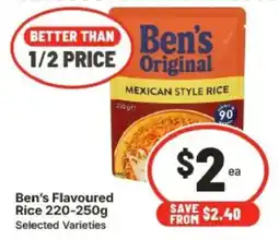 IGA Ben's Original Mexican Style Rice offer