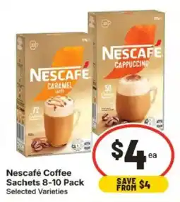 IGA Nescafé Coffee Sachets Selected Varieties offer