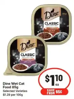 IGA Dine Wet Cat Food offer