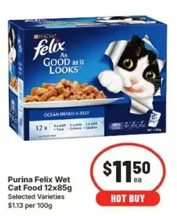 IGA Purina Felix Wet Cat Food offer