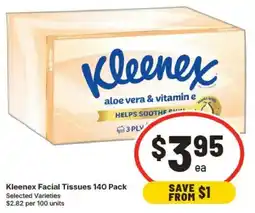 IGA Kleenex Facial Tissues offer