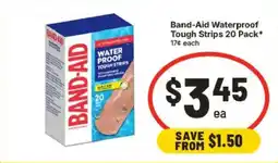 IGA Band-Aid Waterproof Tough Strips offer