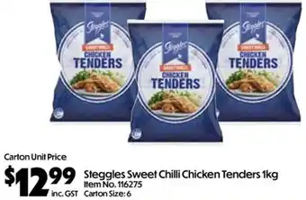 Steggles Sweet Chilli Chicken Tenders