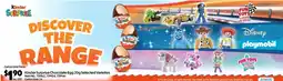 Campbells Wholesale Kinder Surprise Chocolate Egg Selected Varieties offer