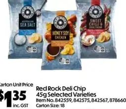 Campbells Wholesale Red Rock Deli Chip offer