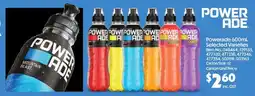 Campbells Wholesale Powerade offer