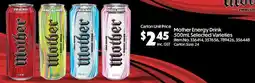 Campbells Wholesale Mother Energy Drink offer