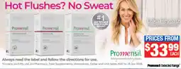 Direct Chemist Outlet Promensil Selected Range offer