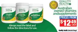 Direct Chemist Outlet Quality Health Selected Range offer
