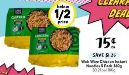 Drakes Wok Wizz Chicken Instant Noodles offer