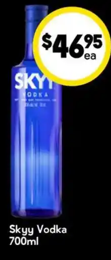 Drakes Skyy Vodka offer