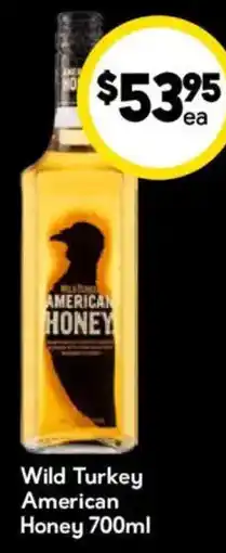 Drakes Wild Turkey American Honey offer