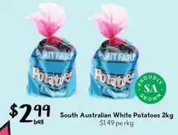 Drakes South Australian White Potatoes offer