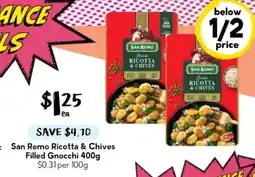 Drakes San Remo Ricotta & Chives Filled Gnocchi offer