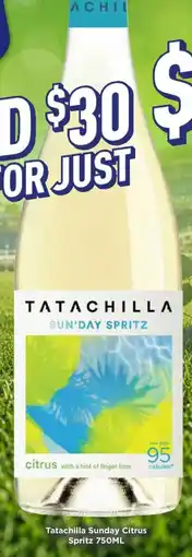 Liquor Legends Tatachilla Sunday Citrus Spritz offer