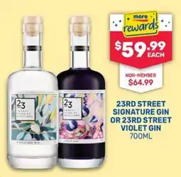 SipnSave 23rd Street Signature Gin or 23rd Street Violet Gin offer