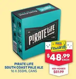 SipnSave Pirate Life South Coast Pale Ale offer