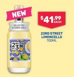 SipnSave 23rd Street Limoncello offer