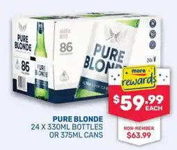 SipnSave Pure Blonde offer