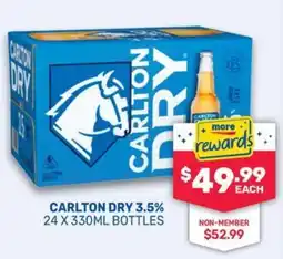 SipnSave Carlton Dry 3.5% offer