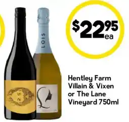 Drakes Hentley Farm Villain & Vixen or The Lane Vineyard offer