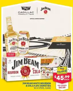 SipnSave Jim Beam Bourbon & Cola offer