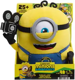 Target Minions 3 Babbling James Plush Toy offer