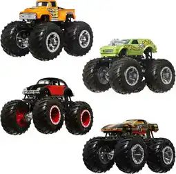 Target Hot Wheels Monster Trucks 4-Pack - Assorted offer