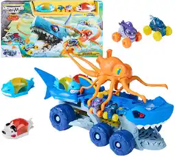 Target Monster Jam Mini Jams Megalodon Carrier offer