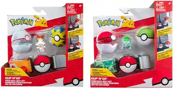 Pokemon Clip 'N Go Poke Ball Belt Set - Assorted