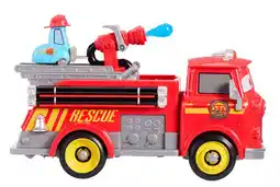 Target Mattel Disney and Pixar Cars Radiator Springs Race & Rescue Fire Fighting Red & Guido & Accessories offer
