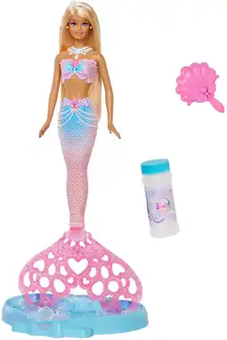 Target Barbie Bubble Sparkle Mermaid Doll offer