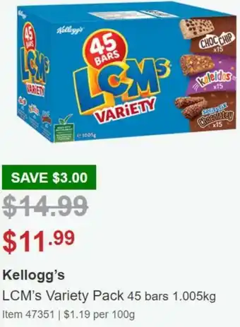 Kellogg's LCM's