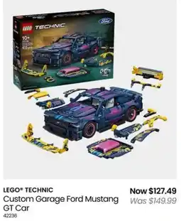 Myer LEGO TECHNIC Custom Garage Ford Mustang GT Car offer