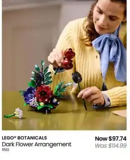 Myer LEGO BOTANICALS Dark Flower Arrangement offer