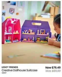 Myer LEGO FRIENDS Creative Dollhouse Suitcase offer