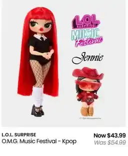 Myer L.O.L. SURPRISE O.M.G. Music Festival - Kpop offer