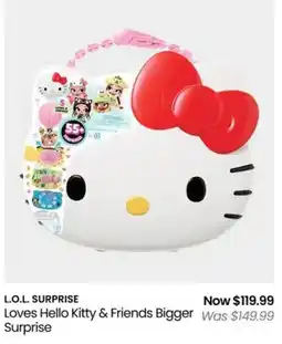 Myer L.O.L. SURPRISE Loves Hello Kitty & Friends Bigger Surprise offer