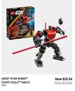 Myer LEGO STAR WARS Darth Maul Mech offer