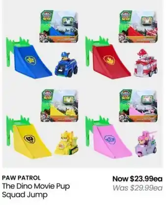 PAW PATROL The Dino Movie Pup Squad Jump