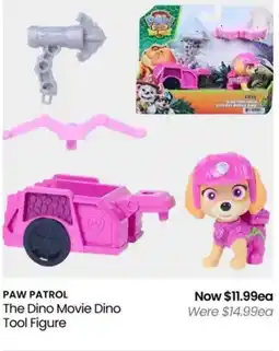 Myer PAW PATROL The Dino Movie Dino Tool Figure offer
